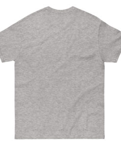 Camiseta clásica unisex algodón personalizable, vista trasera