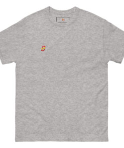 Camiseta clásica unisex algodón personalizable, vista frontal