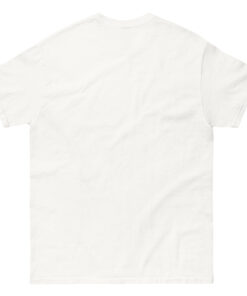 Camiseta clásica unisex algodón personalizable, vista trasera