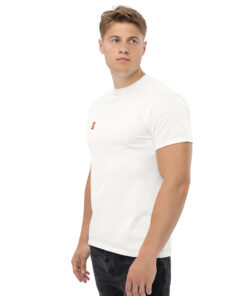 Camiseta clásica unisex algodón personalizable, vista frontal