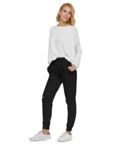 Pantalón de chándal unisex personalizable, vista frontal