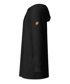Sudadera de manga larga con capucha personalizable, vista lateral izquierda