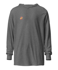 Sudadera de manga larga con capucha personalizable, vista frontal