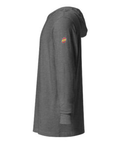 Sudadera de manga larga con capucha personalizable, vista lateral izquierda