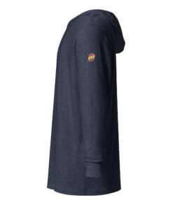 Sudadera de manga larga con capucha personalizable, vista lateral izquierda