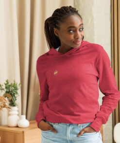 Sudadera de manga larga con capucha personalizable, vista frontal