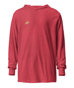 Sudadera de manga larga con capucha personalizable, vista frontal
