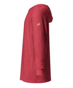 Sudadera de manga larga con capucha personalizable, vista lateral izquierda