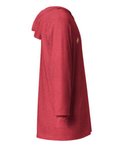 Sudadera de manga larga con capucha personalizable, vista lateral derecha