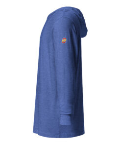 Sudadera de manga larga con capucha personalizable, vista lateral izquierda