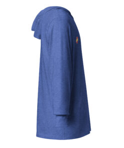 Sudadera de manga larga con capucha personalizable, vista lateral derecha