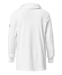 Sudadera de manga larga con capucha personalizable, vista trasera