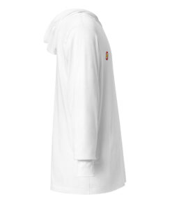 Sudadera de manga larga con capucha personalizable, vista lateral derecha