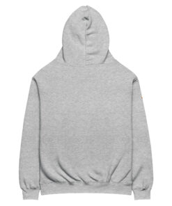 Sudadera oversize unisex personalizable, vista trasera