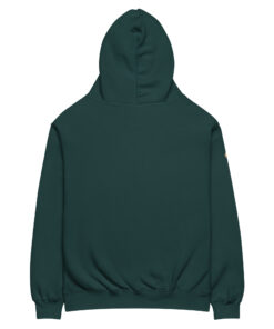 Sudadera oversize unisex personalizable, vista trasera
