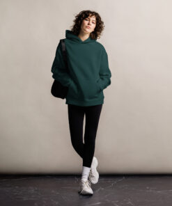 Sudadera oversize unisex personalizable, vista frontal