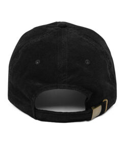 Gorra de pana vintage personalizable, vista trasera
