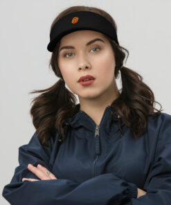 Visera exclusiva personalizable, vista frontal