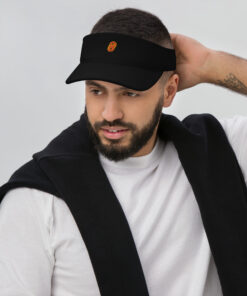 Visera exclusiva personalizable, vista frontal