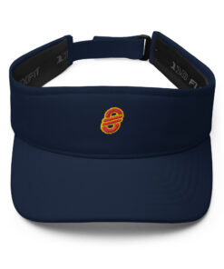 Visera exclusiva personalizable, vista frontal