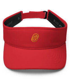 Visera exclusiva personalizable, vista frontal