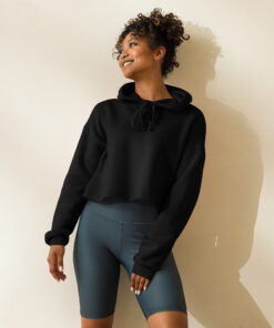 Sudadera corta personalizable, vista frontal