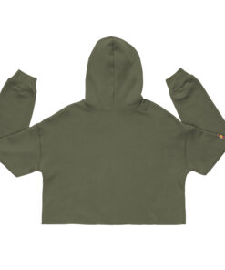 Sudadera corta personalizable, vista trasera