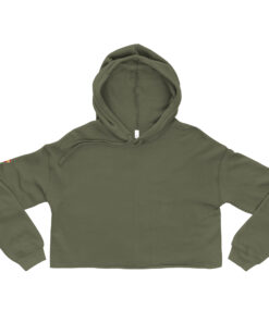 Sudadera corta personalizable, vista frontal