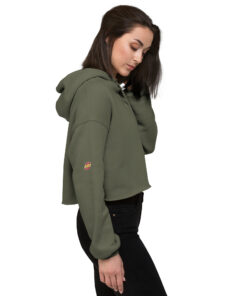 Sudadera corta personalizable, vista frontal
