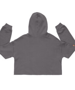 Sudadera corta personalizable, vista trasera