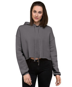 Sudadera corta personalizable, vista frontal