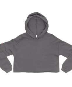 Sudadera corta personalizable, vista frontal