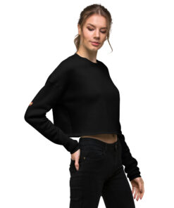 Sudadera corta para mujer personalizable, vista frontal