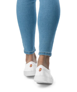 Zapatillas sin cordones mujer personalizable, vista trasera