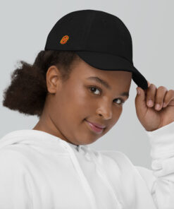 Gorra juvenil de béisbol personalizable, vista lateral derecha