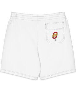 Board shorts de hombre personalizable, vista trasera