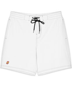 Board shorts de hombre personalizable, vista frontal