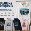 Sudadera personalizada con foto texto y logo
