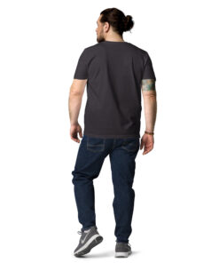 Camiseta unisex de algodón orgánico Creator 2.0 personalizable, vista trasera