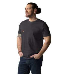 Camiseta unisex de algodón orgánico Creator 2.0 personalizable, vista frontal