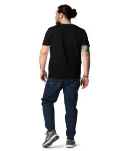Camiseta unisex de algodón orgánico Creator 2.0 personalizable, vista trasera