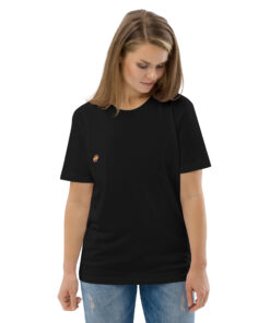 Camiseta unisex de algodón orgánico Creator 2.0 personalizable, vista frontal