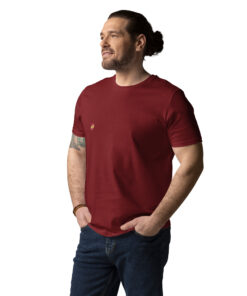 Camiseta unisex de algodón orgánico Creator 2.0 personalizable, vista frontal