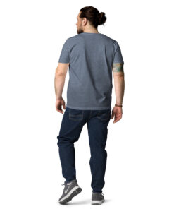 Camiseta unisex de algodón orgánico Creator 2.0 personalizable, vista trasera