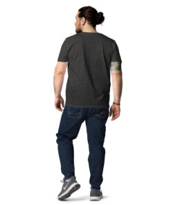 Camiseta unisex de algodón orgánico Creator 2.0 personalizable, vista trasera