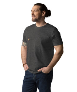 Camiseta unisex de algodón orgánico Creator 2.0 personalizable, vista frontal