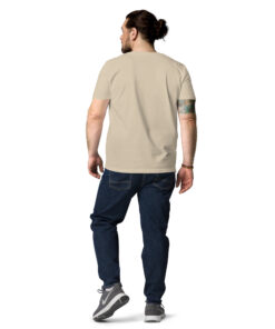 Camiseta unisex de algodón orgánico Creator 2.0 personalizable, vista trasera