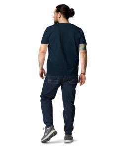 Camiseta unisex de algodón orgánico Creator 2.0 personalizable, vista trasera