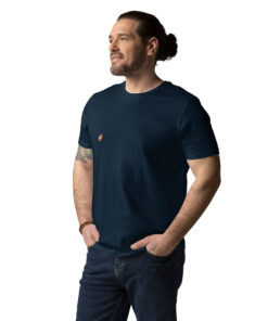 Camiseta unisex de algodón orgánico Creator 2.0 personalizable, vista frontal
