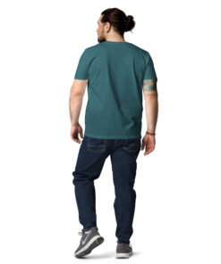 Camiseta unisex de algodón orgánico Creator 2.0 personalizable, vista trasera